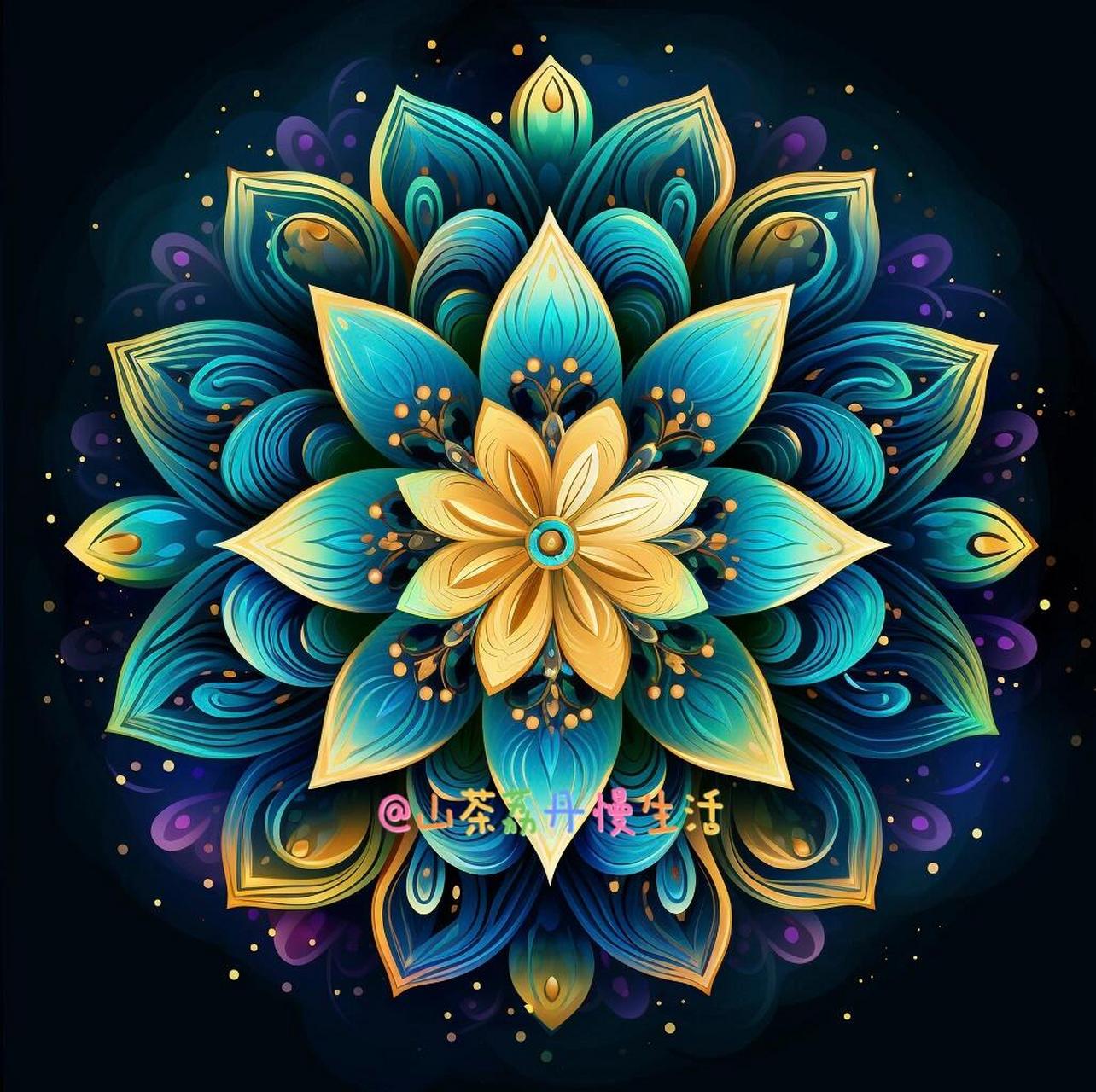 曼陀罗绘画对老年人有着多方面的积极影响,从心理层面来看: 1,减压和