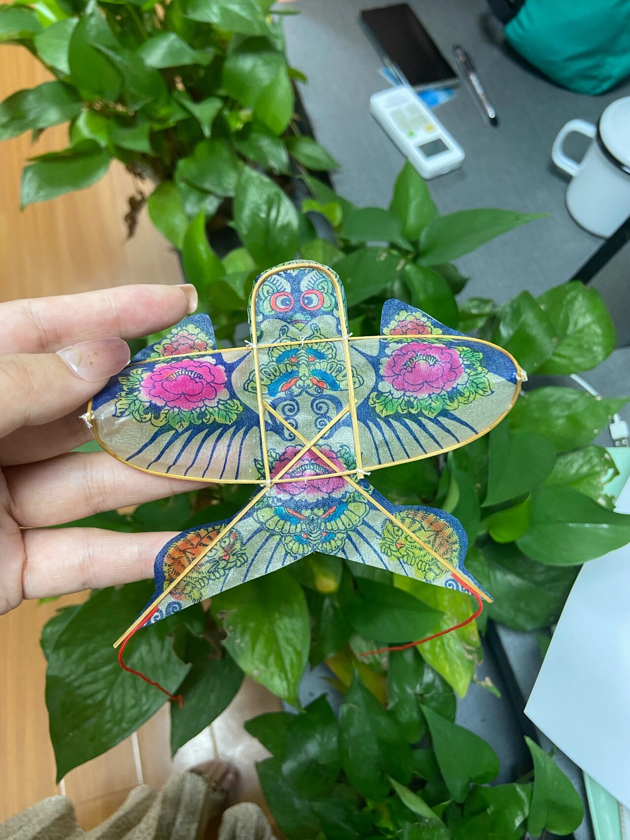 原来风筝的骨架是这样的