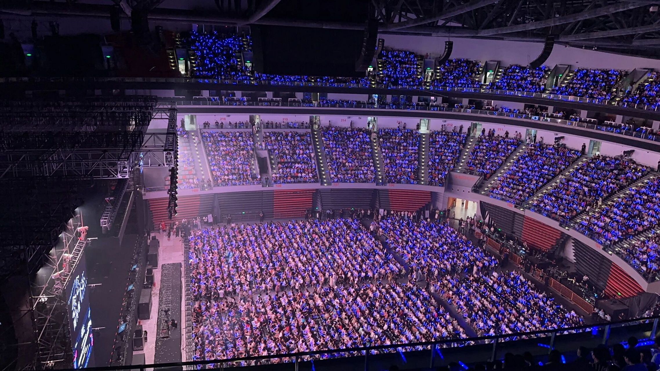 苏州演唱会奥体中心301区座位感受 苏州奥体中心301(316)位置真实感受