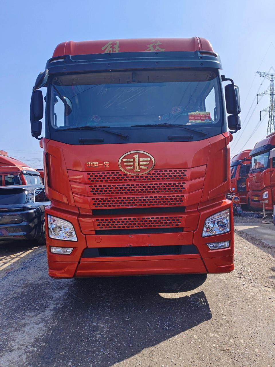 最新到店一台,一汽解放jh6,9米6前四后八高栏,430马力潍柴,领航版