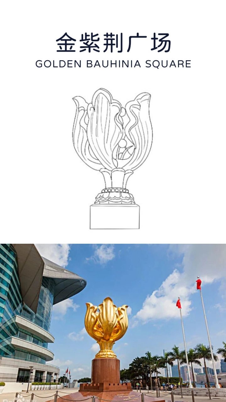 73简笔画|香港地标建筑 香港⑤大地标你打卡了几个 还没来92急