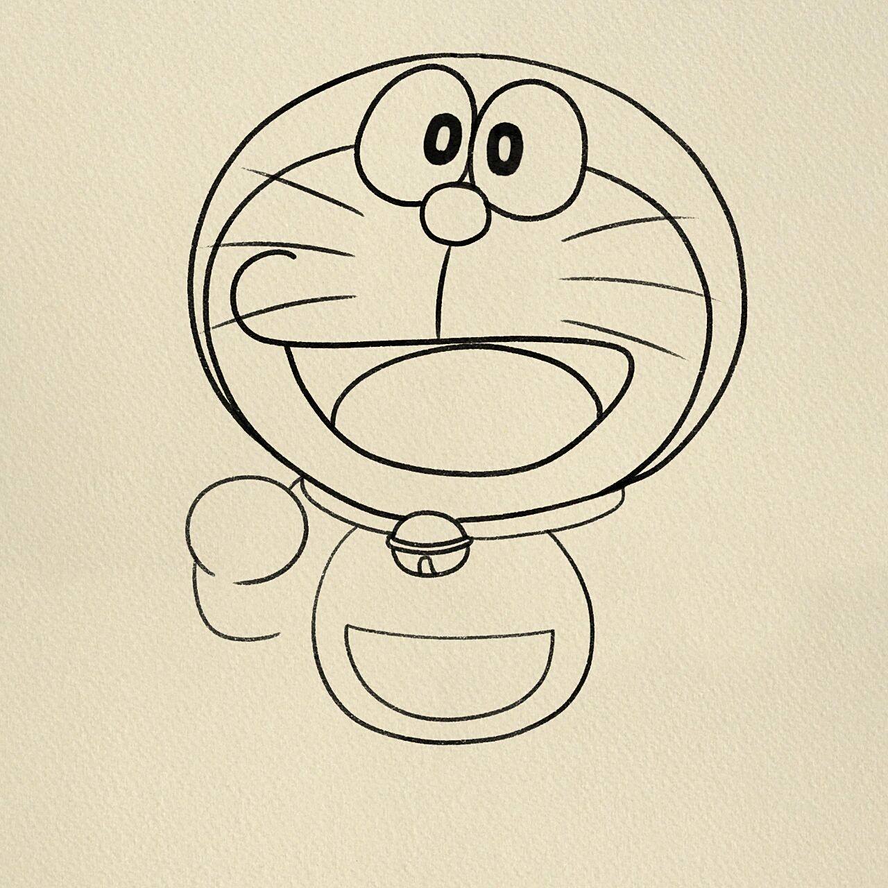 哆啦a梦简笔画‖(49)