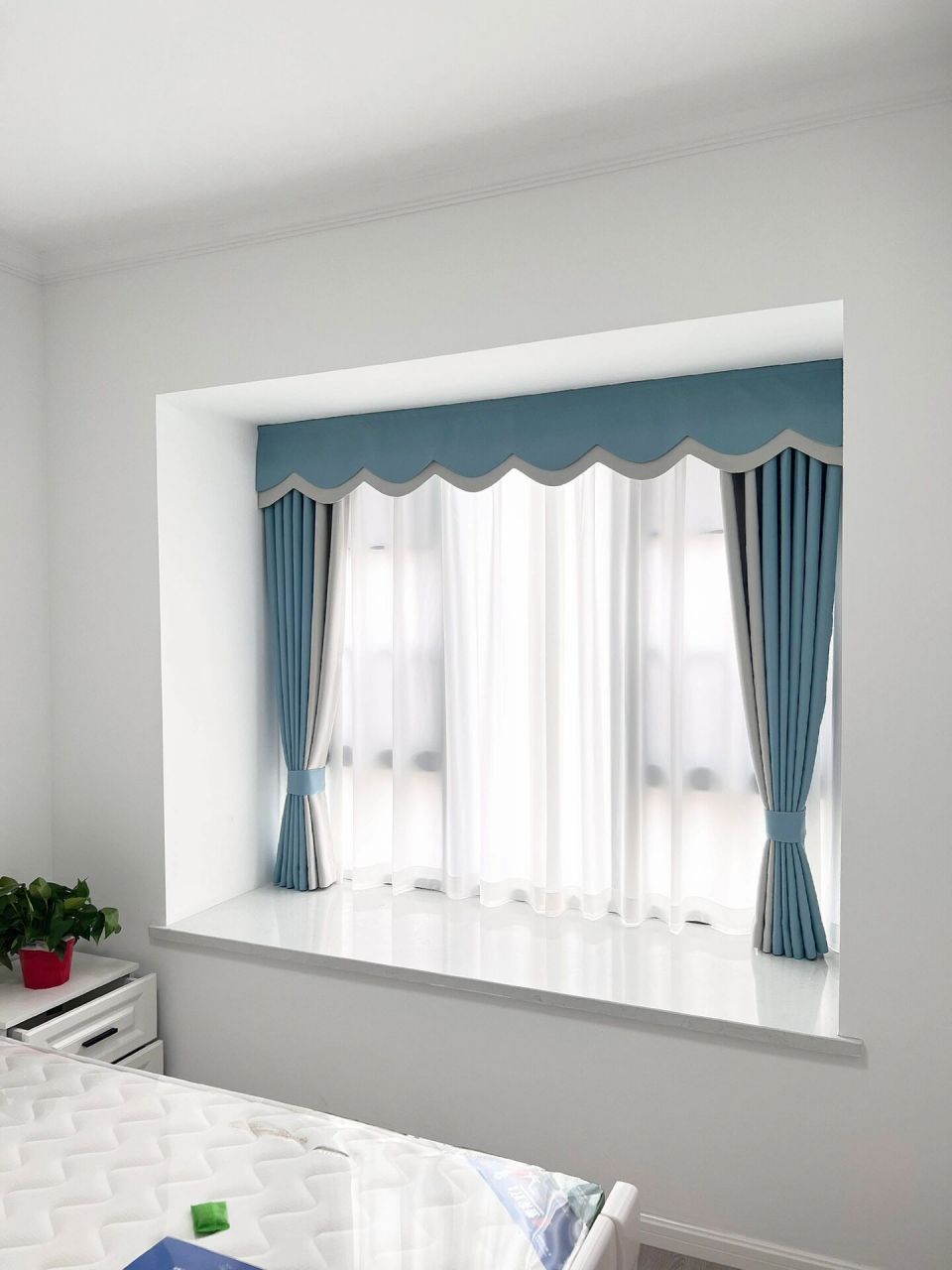 飘窗到底该不该做帘头?