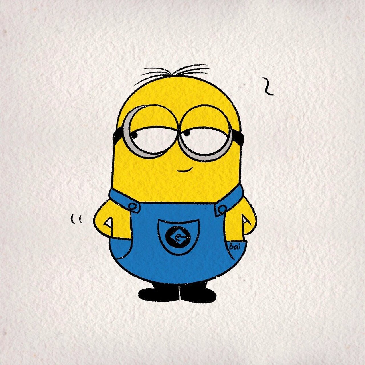 小黄人谁不爱呢(另附绘画教程) 艾特你的好朋友给你画