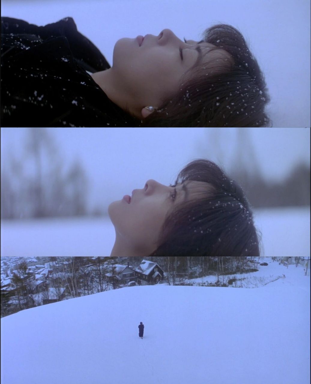 电影截图|《情书》的每一帧都值得保存💌 "我一面佯装平静,一面想把