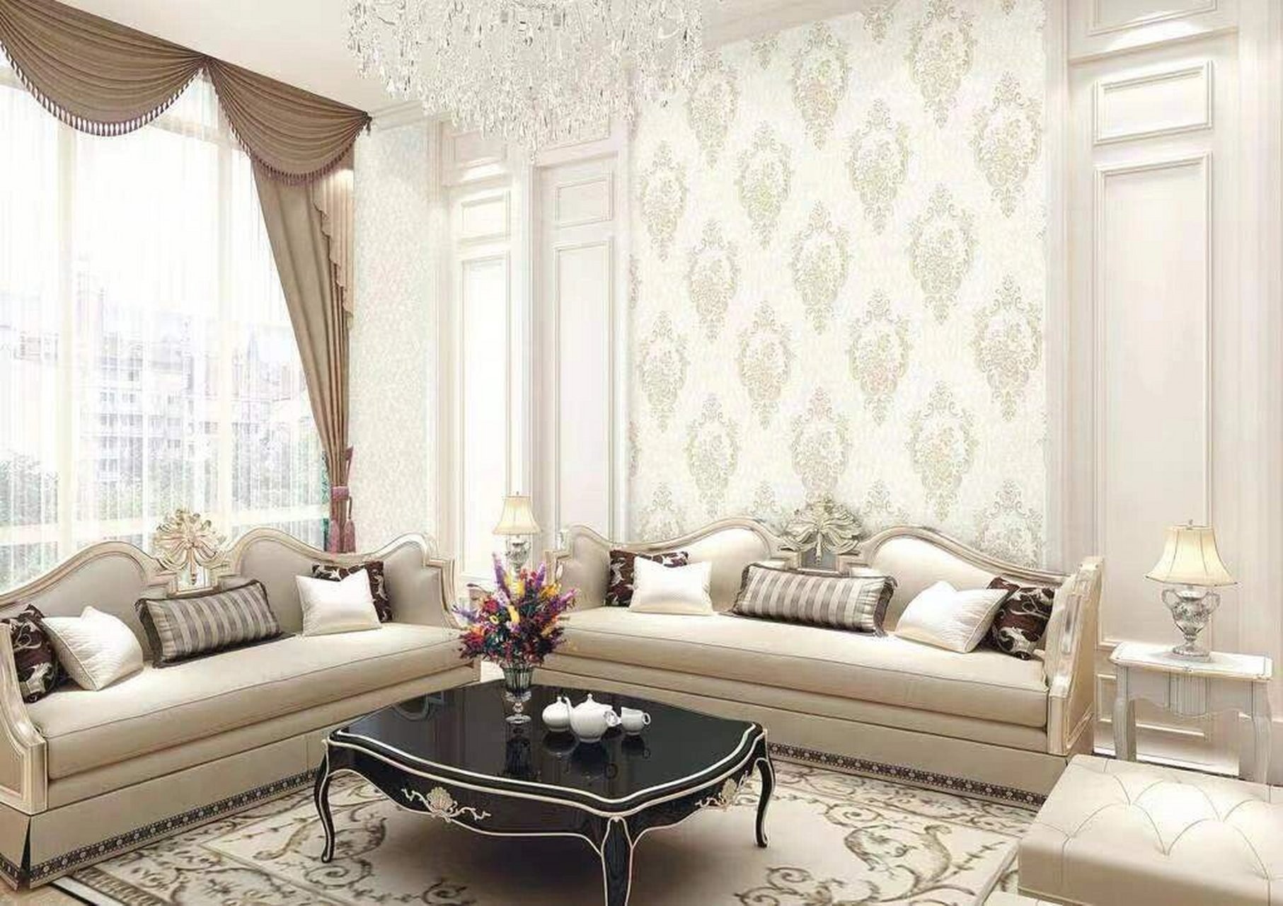 1,价格不同 无论是墙纸还是墙布,在施工前都需要在墙面上刮腻子,并且