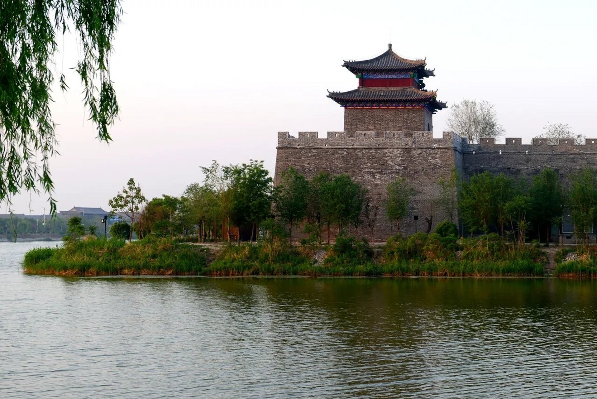 河北邯郸永年广府古城 永年广府城位于河北省邯郸市东北45华里滏阳河