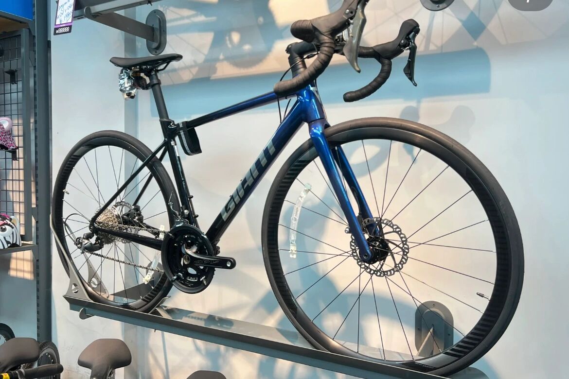 捷安特顶级铝架tcr slr 2-d   捷安特顶级铝架 tcr slr2-disc 海王蓝