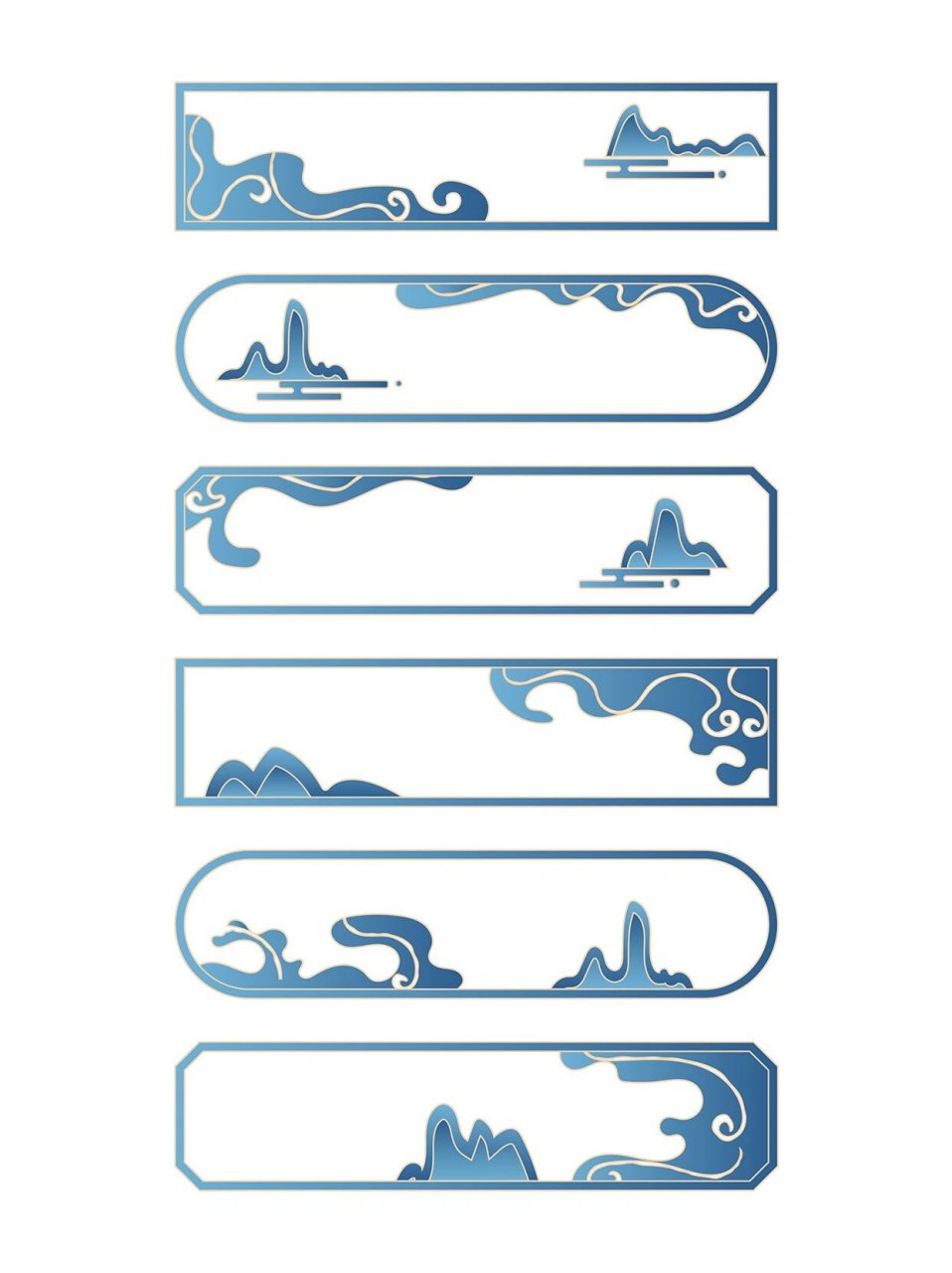 国潮风手绘装饰边框是 一种融合了中国传统文化 和现代设计元素的艺术