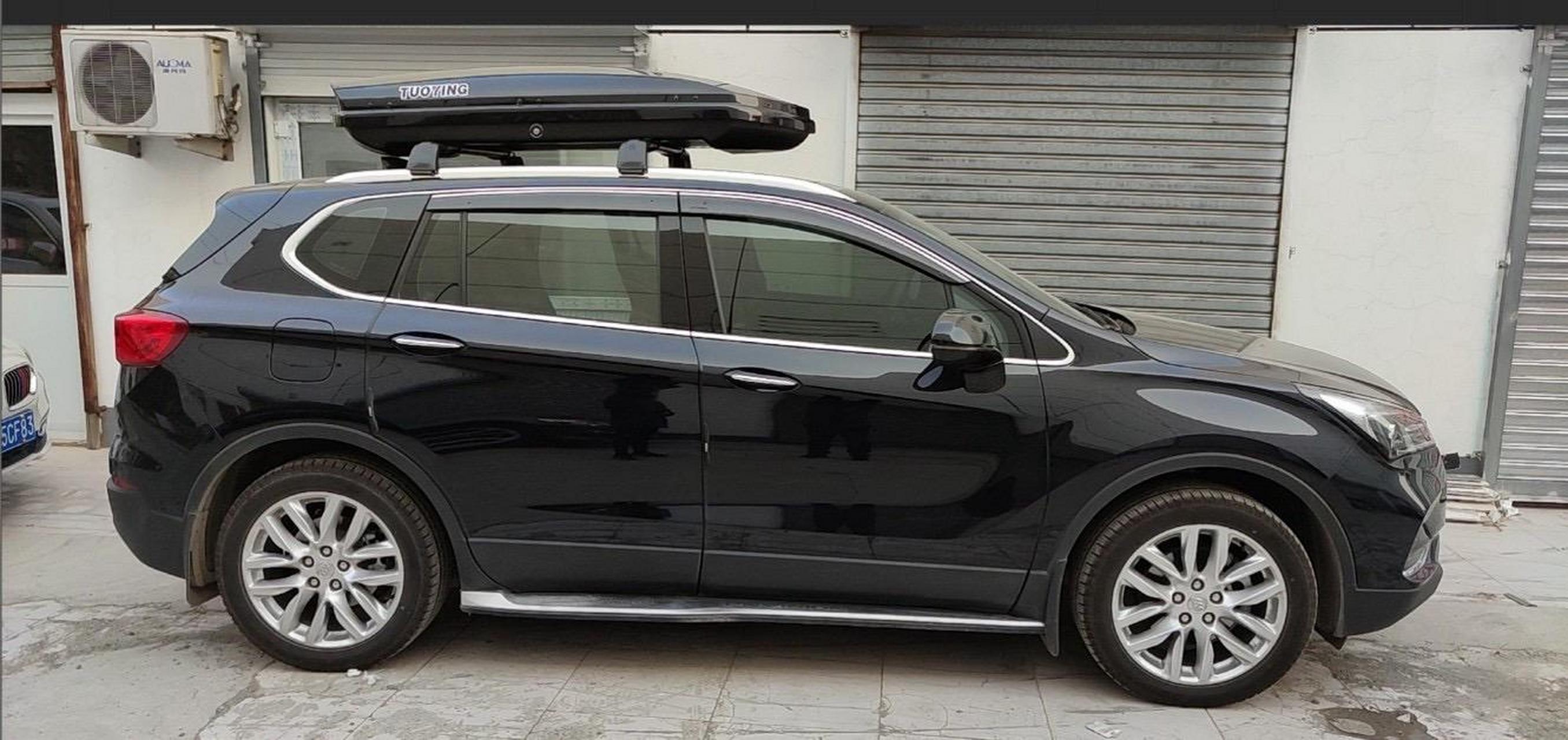 别克昂科威车顶行李箱.