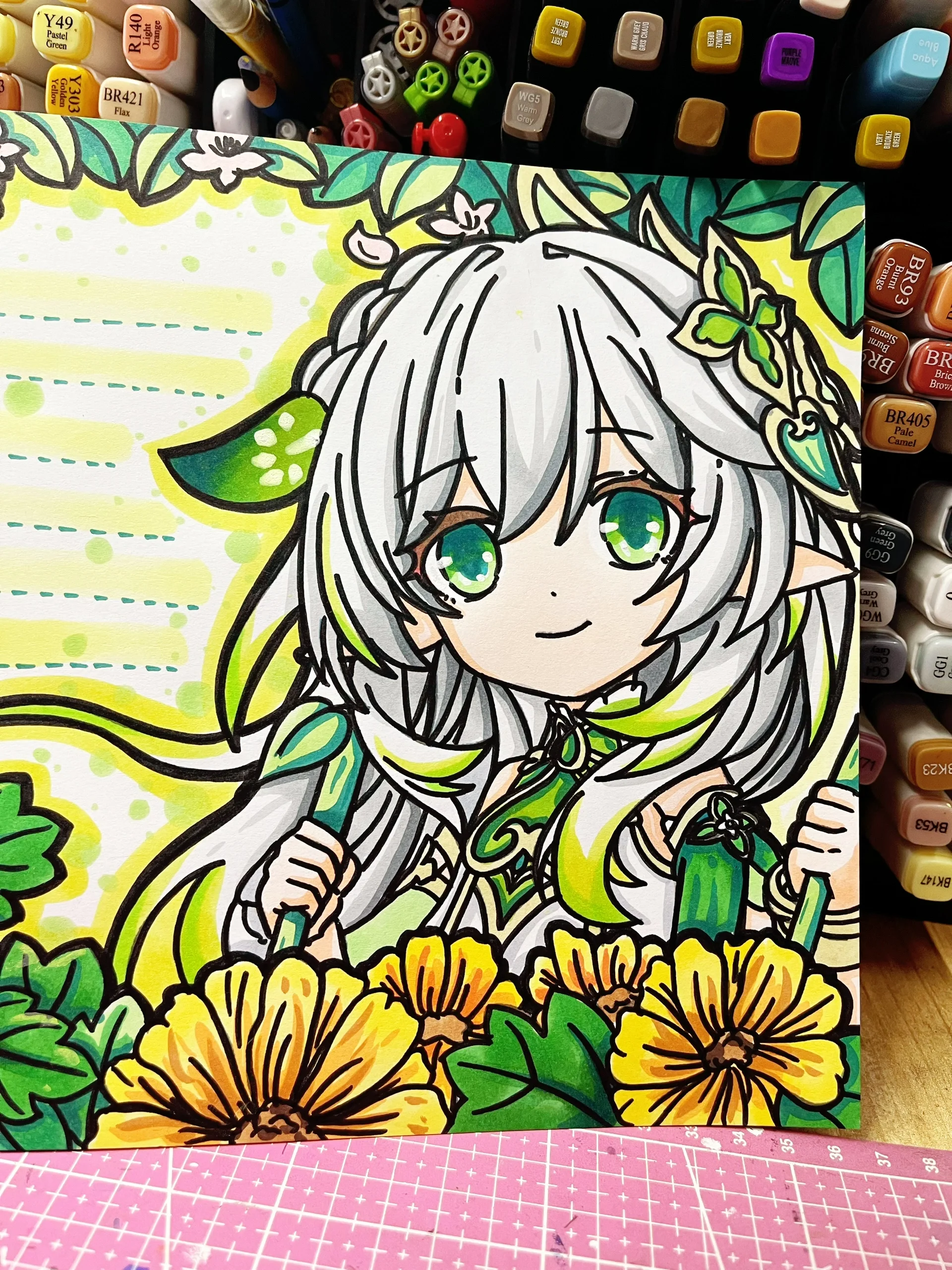 手抄报素材-清明节主题动漫手抄报