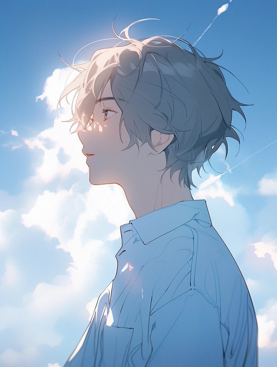 男生头像|温柔侧脸杀90