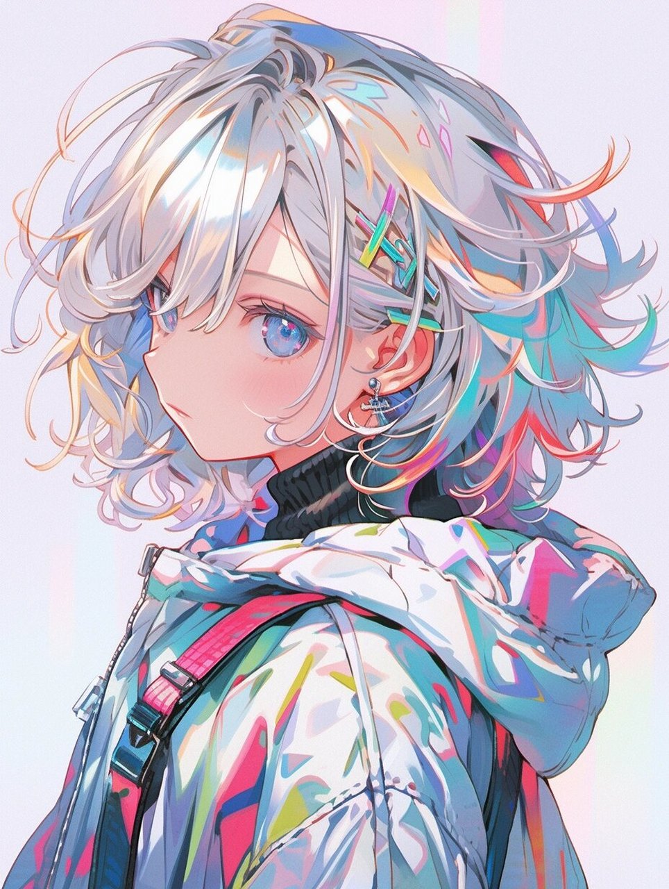 卡通头像.网瘾少女二次元头像