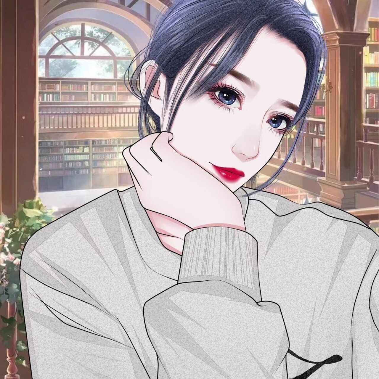 冷艳又温柔的酷飒女生头像/微信头像 愿所有梦见远方的人,心有惊雷生