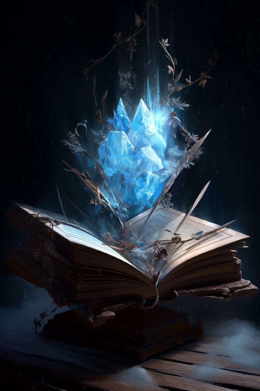 背景: 	 在神秘的魔法世界中,存在着一本被称为寒冰咒书的魔法书