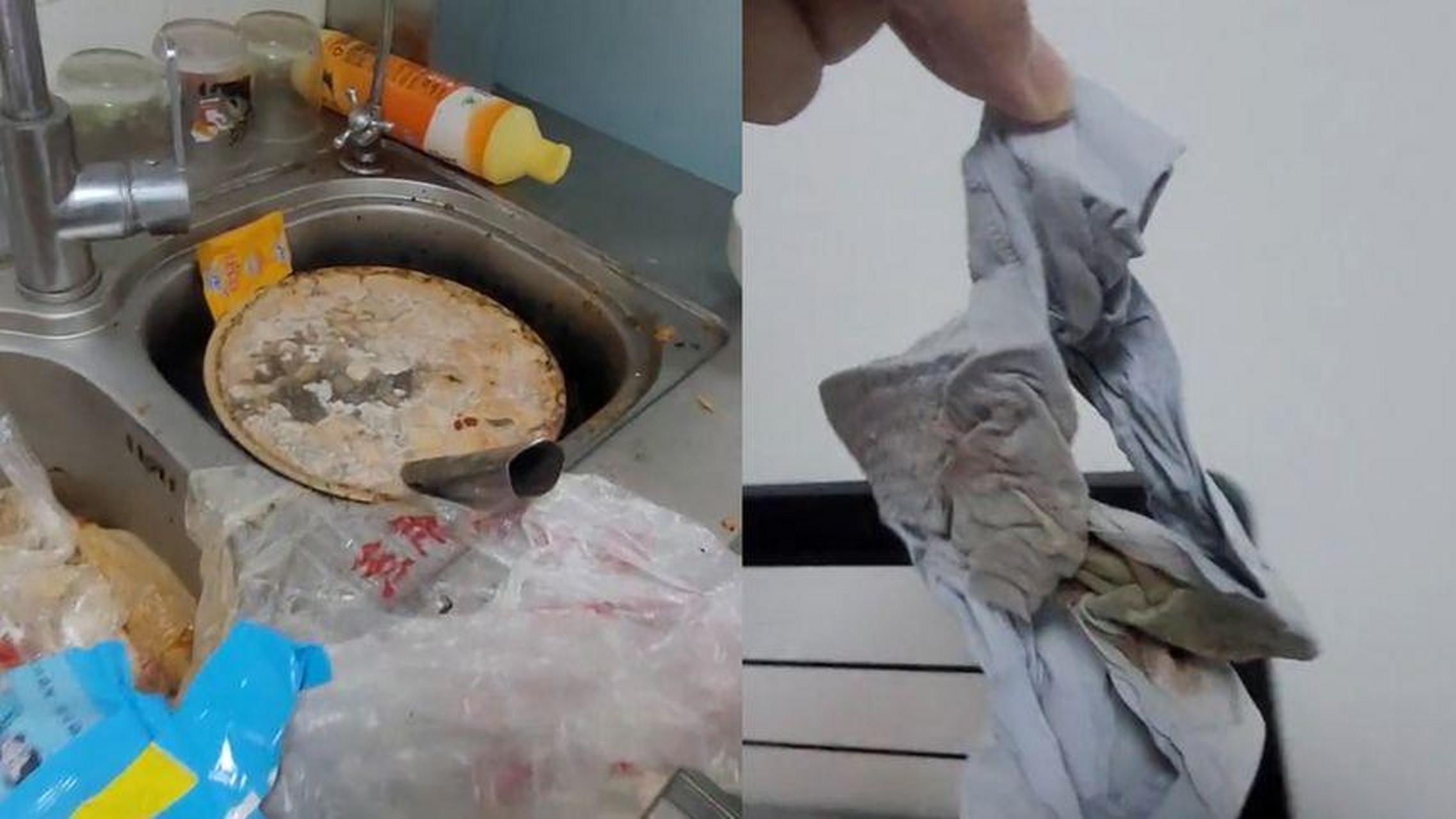 【两00后女租客退房拉黑房东,1个月屋内变垃圾场内衣乱扔:咋过的】12