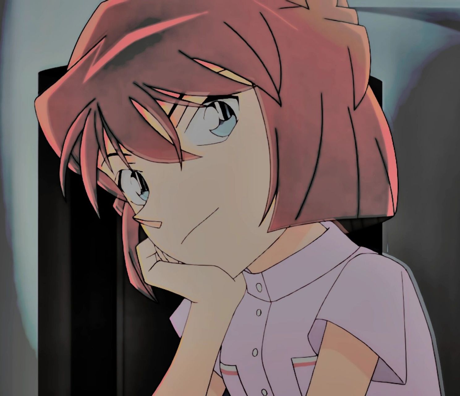 灰原哀(自调头像) 好久没更新了 灰原哀头像 这五种感觉你更喜欢哪一