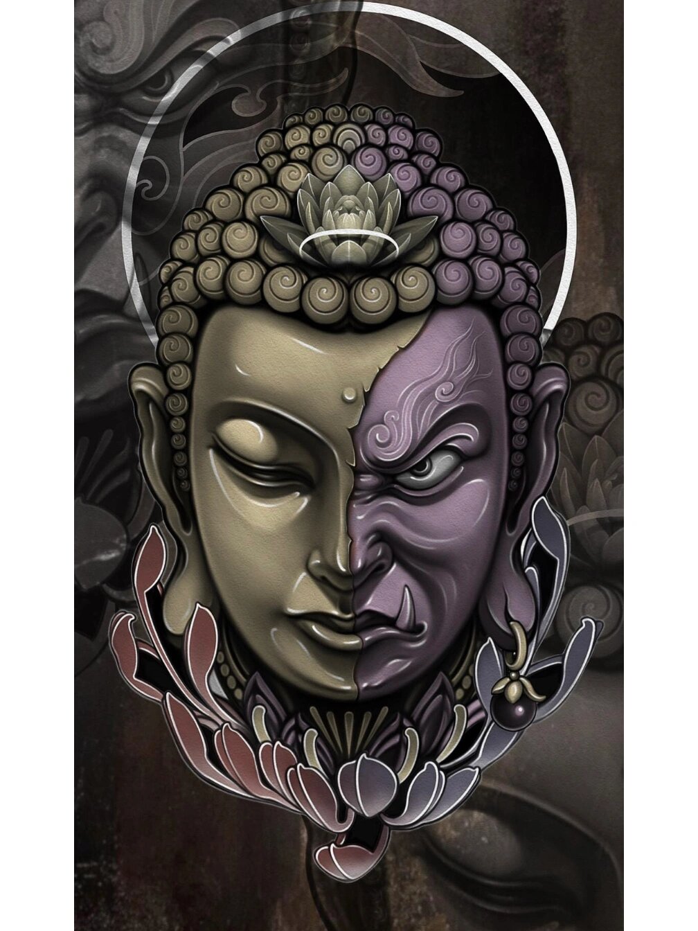 自古人心半面佛半面魔