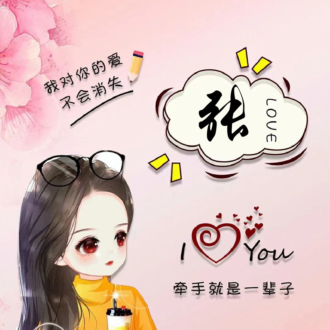 姓氏头像来了!张