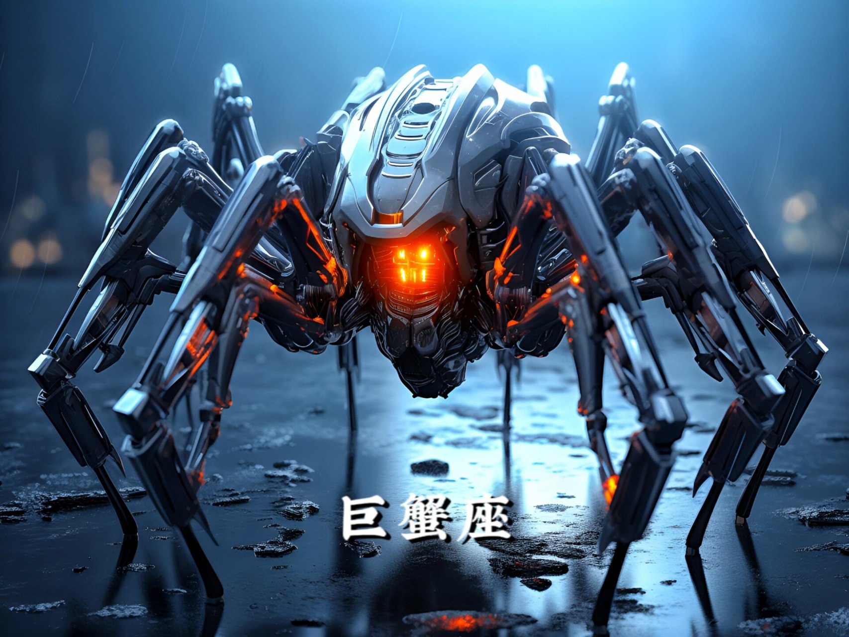 十二星座机甲蜘蛛