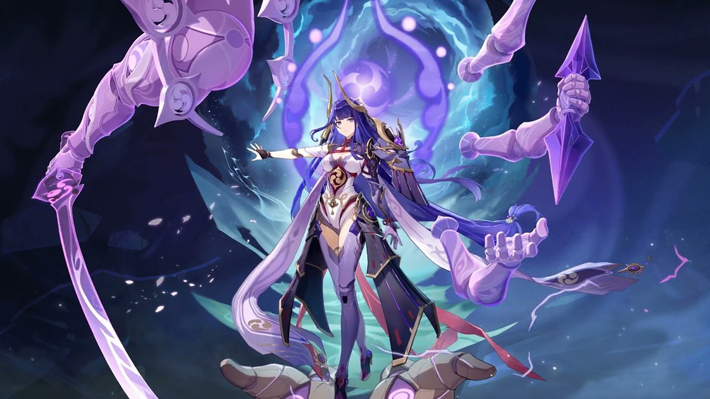 今日份壁纸雷电将军 雷电将军高清壁纸.此刻,寂灭之时.