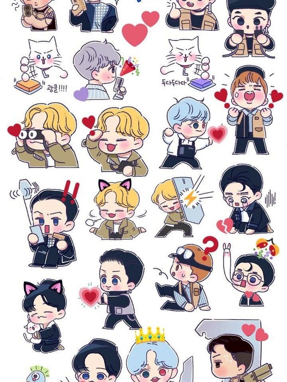 韩国卡通图案棉花娃娃可参考 分享创意与灵感