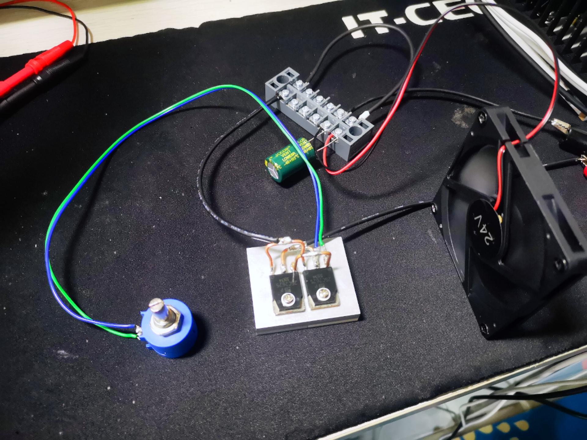 就用手里拆机件给无处安放的大功率环牛变压器搭棚一个可调电路!