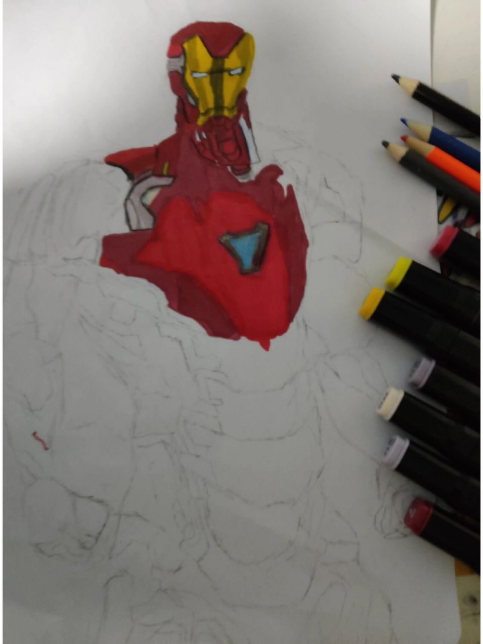 我画的钢铁侠马克85号