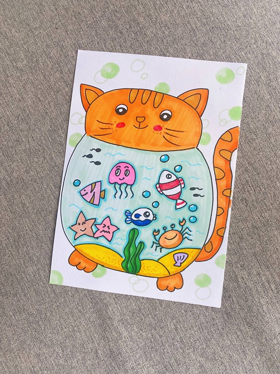 中班儿童创意绘画 适合中班小朋友的一组创意绘画范画合集