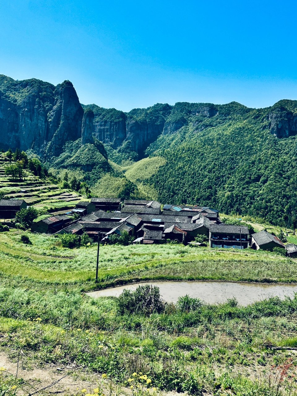 仙居公盂村图片