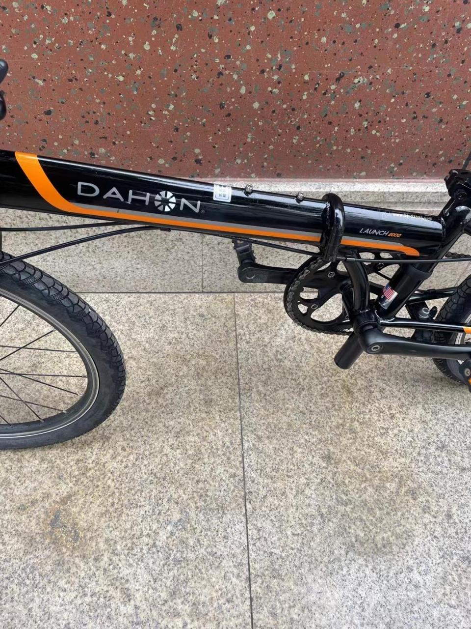 大行p8折叠自行车,青春版本,20寸,8速,成色好如图,1600