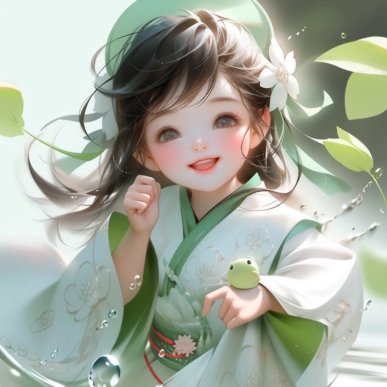这些q版人物萌图也太可爱了吧!