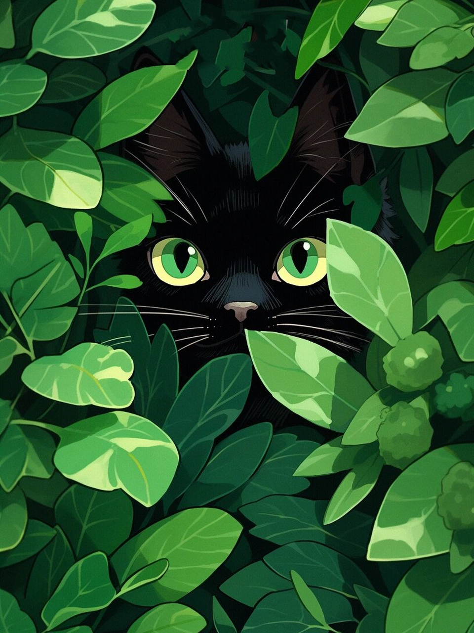 卡通漫画头像壁纸|少女和她的猫猫 为什么要养猫, 因为一些破碎的情绪