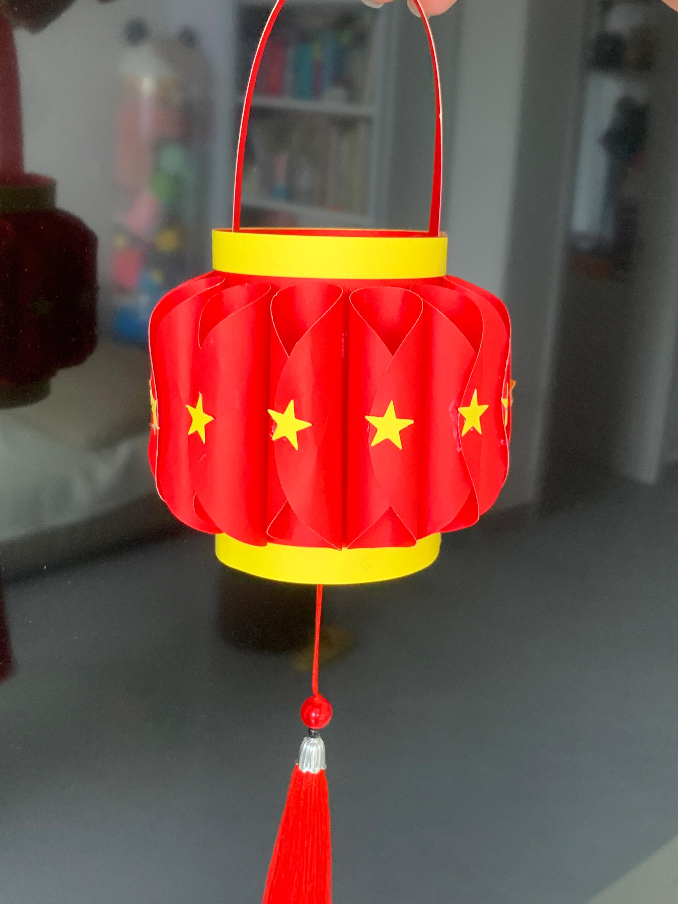 超美的新年灯笼,简单易做,假期带孩子一起