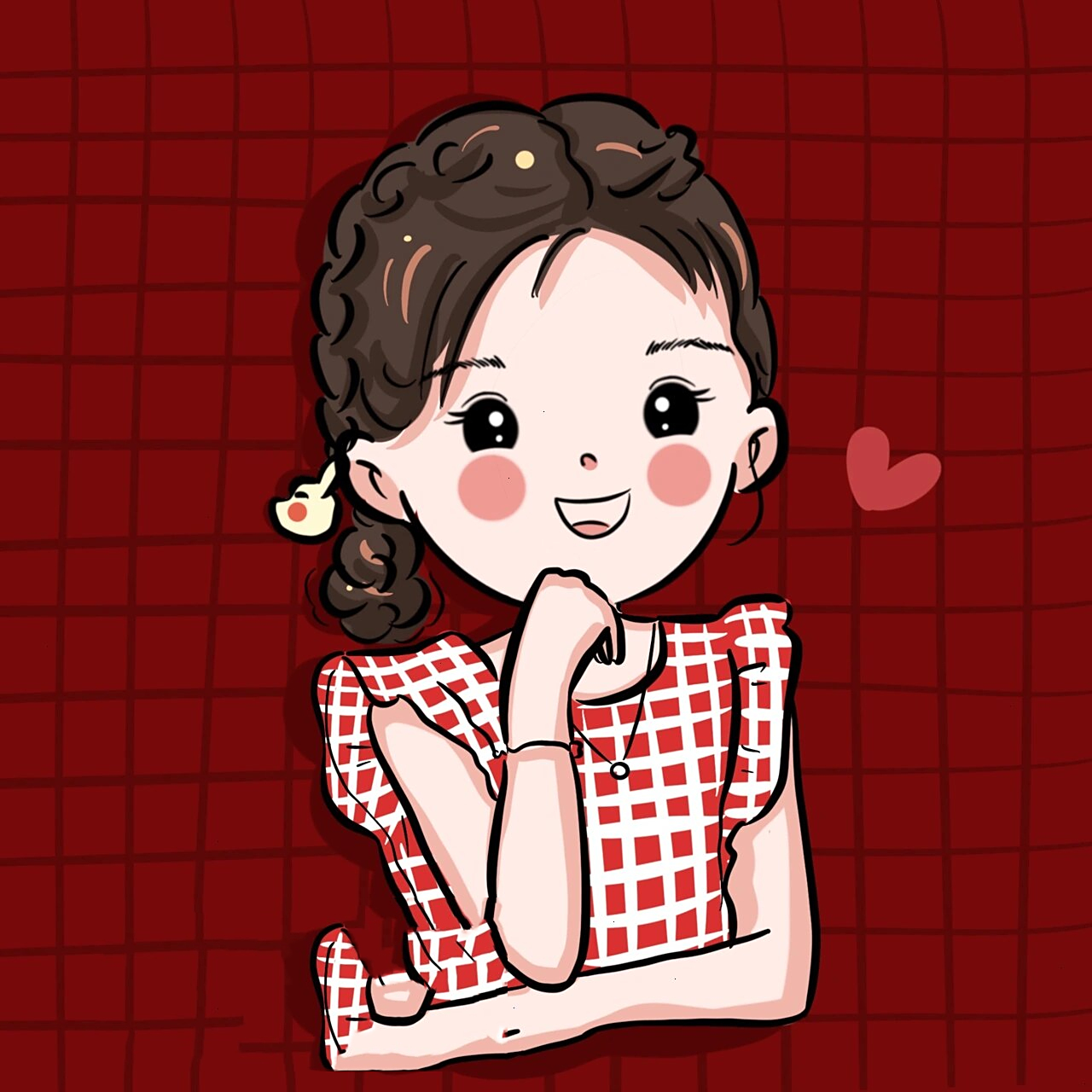 手绘可爱卡通宝宝头像 新年萌娃,近日画过的小宝宝们92太可爱啦