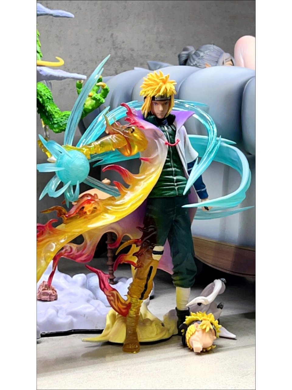 火影忍者波风水门四代目飞雷神手办 目火影波风水门