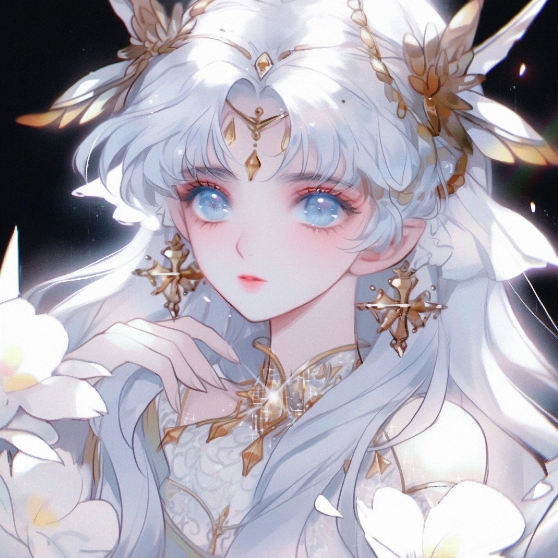 王者荣耀|貂蝉金色仲夏夜之梦头像|旧漫风