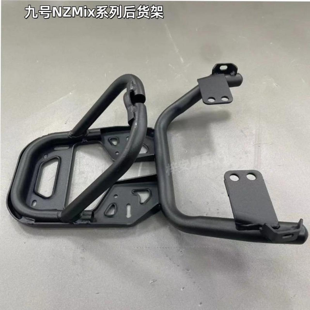 九号电动车nzmix加厚铁后货架后尾架载物架专用外卖价加宽尾箱架