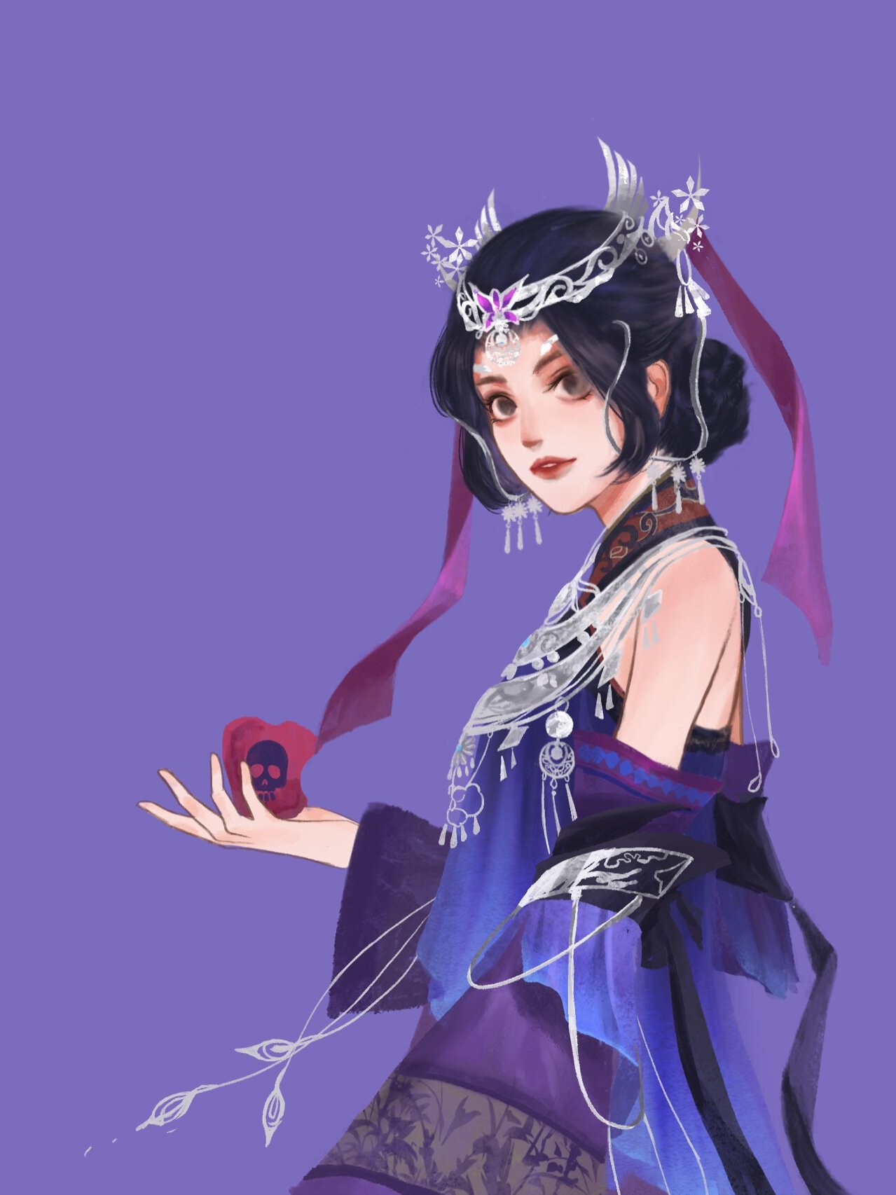 迪士尼公主头像|古风系列 迪士尼公主7015剑网三 白雪公主70