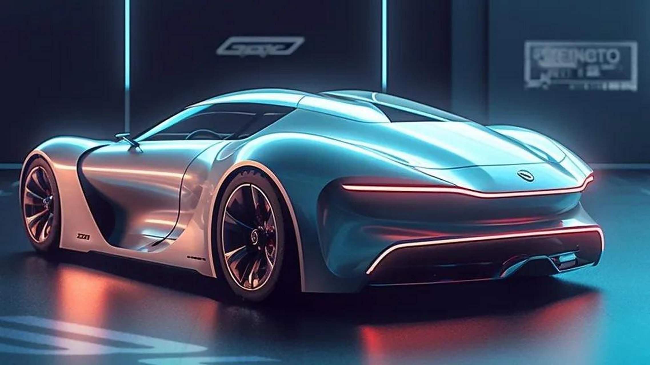 byd比亚迪仰望u7 轿跑车畅想图