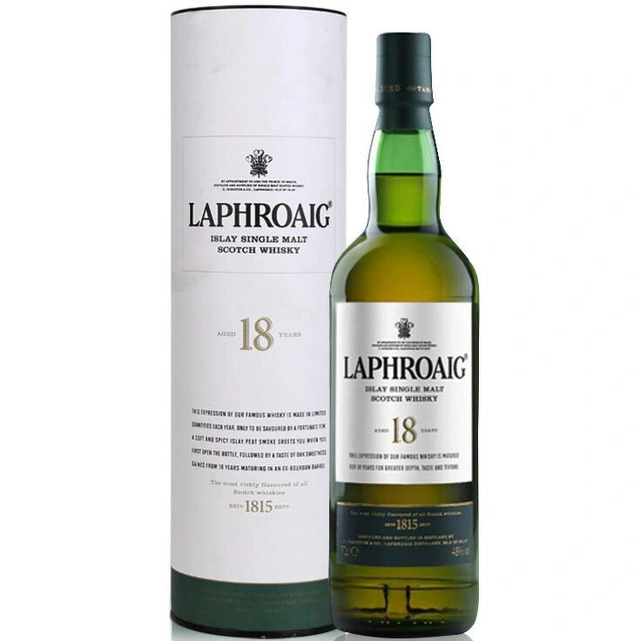 泥煤典范-拉弗格18年单一麦芽苏格兰威士忌 laphroaig aged 18 years