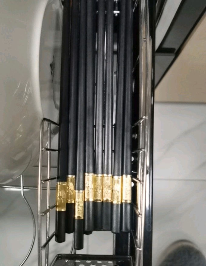 新年换新的双枪合金筷子
