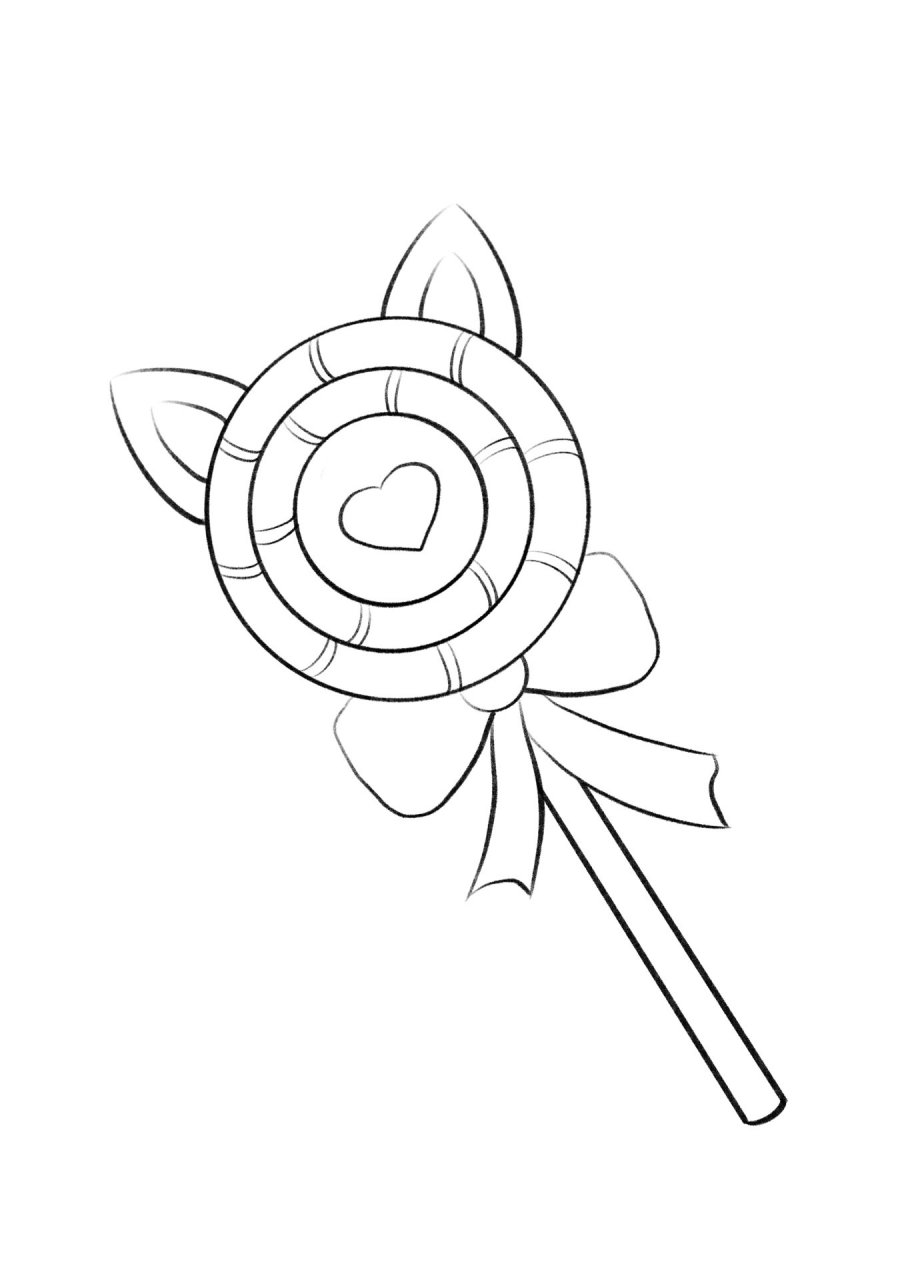 小学生棒棒糖简笔画教程 小学生喜欢的棒棒糖来啦 怕,儿童棒棒糖简笔