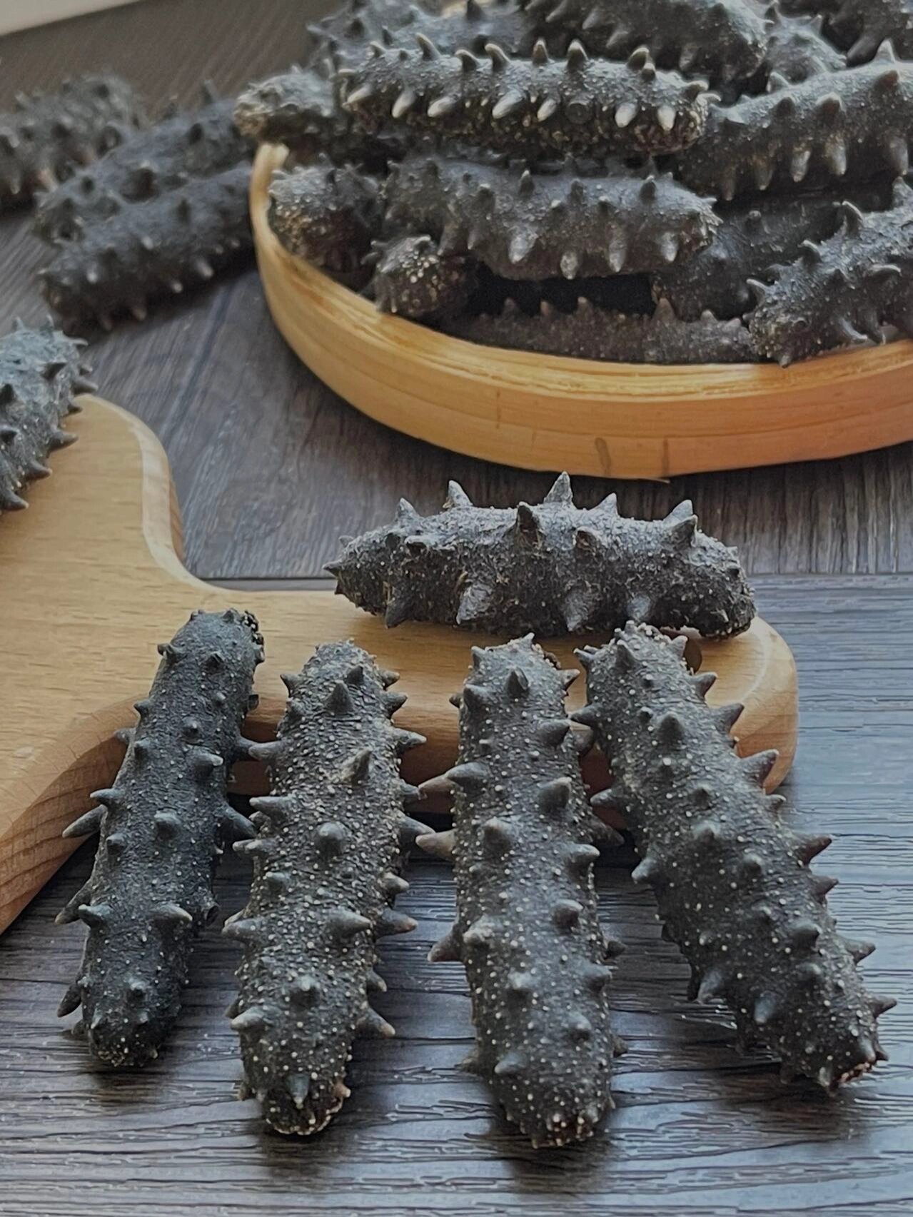 69♀15海参,有人称之为"海人参,"因补益作用似人参而得名,是世界