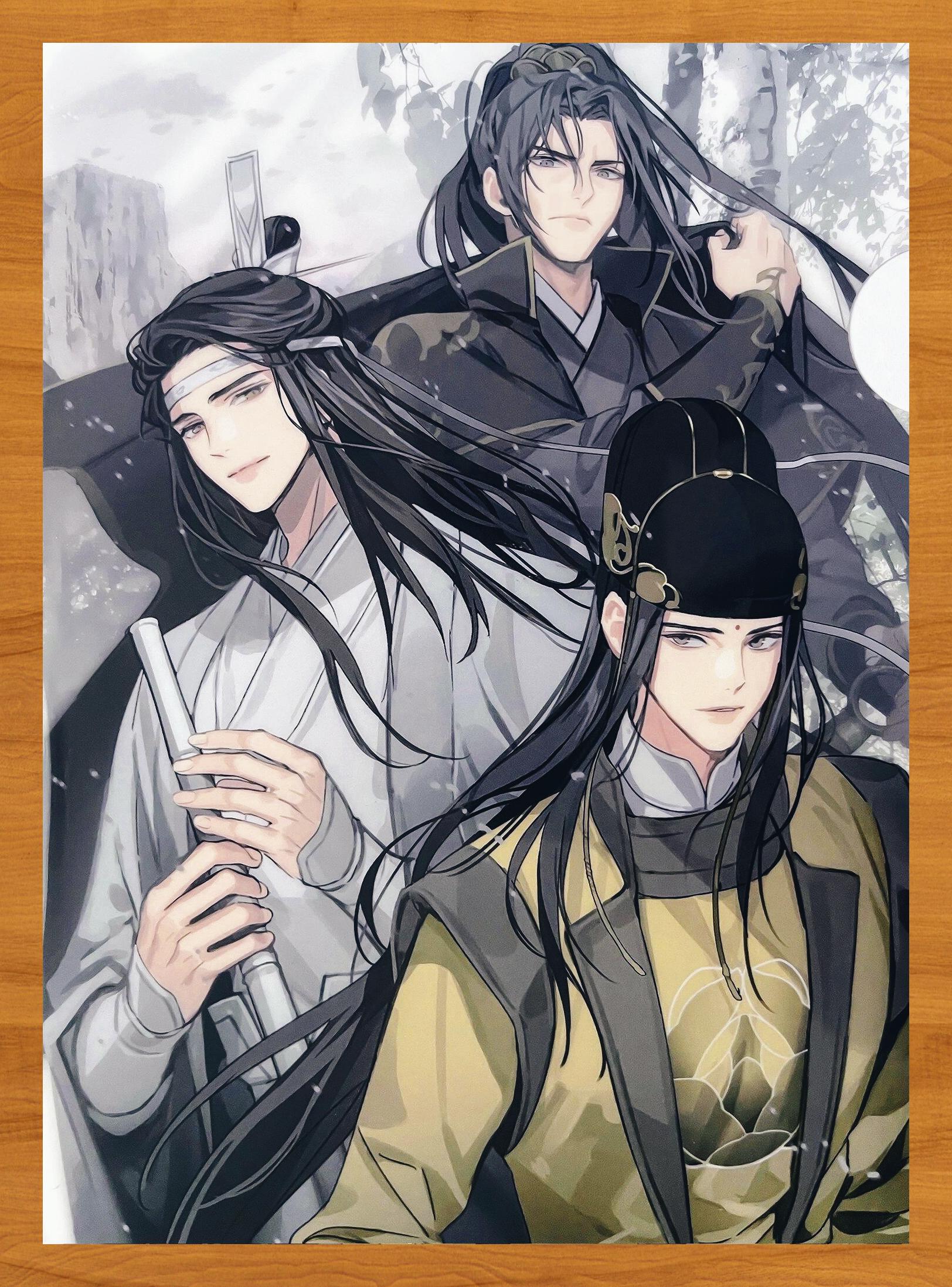 魔道祖师漫画 人设图片