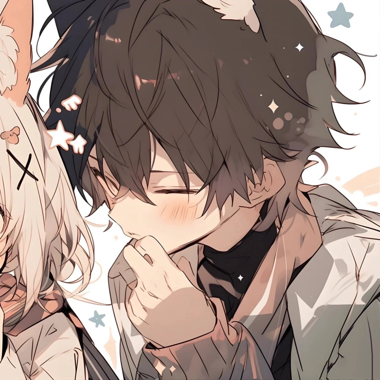 狐狸情侣头像 送情侣头像啦!快艾特你的男朋友/女朋友换上吧!