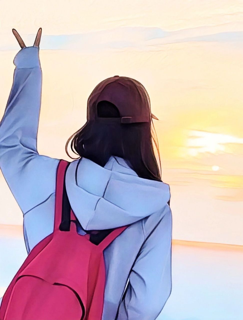 背影头像| 唯美背影漫改图片