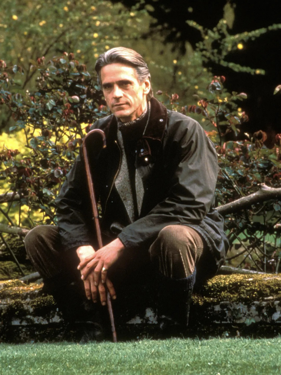 考古一张barbour穿搭范本 jeremy irons/《damage》 国内翻译为《爱情