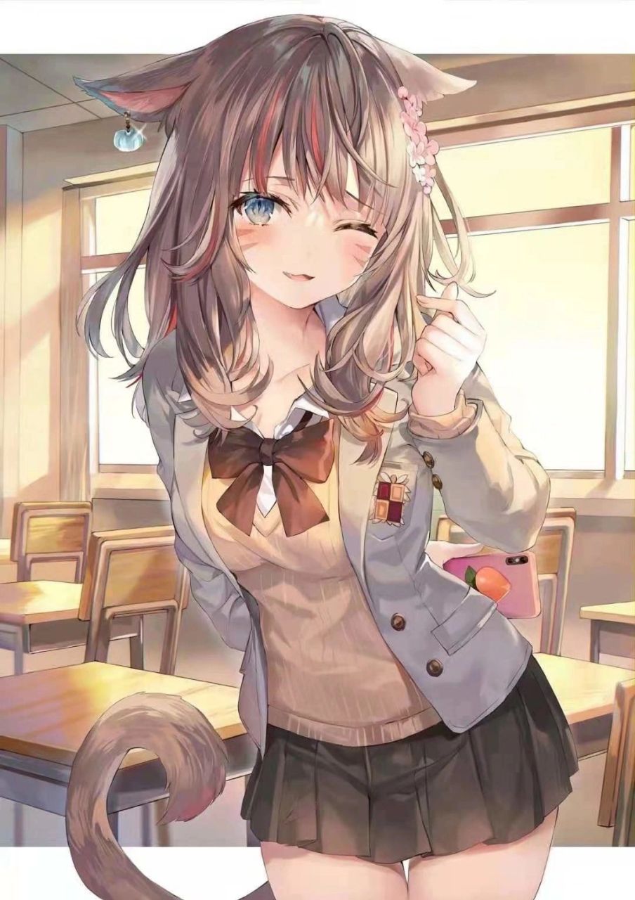 每日一看 神清气爽 动漫女