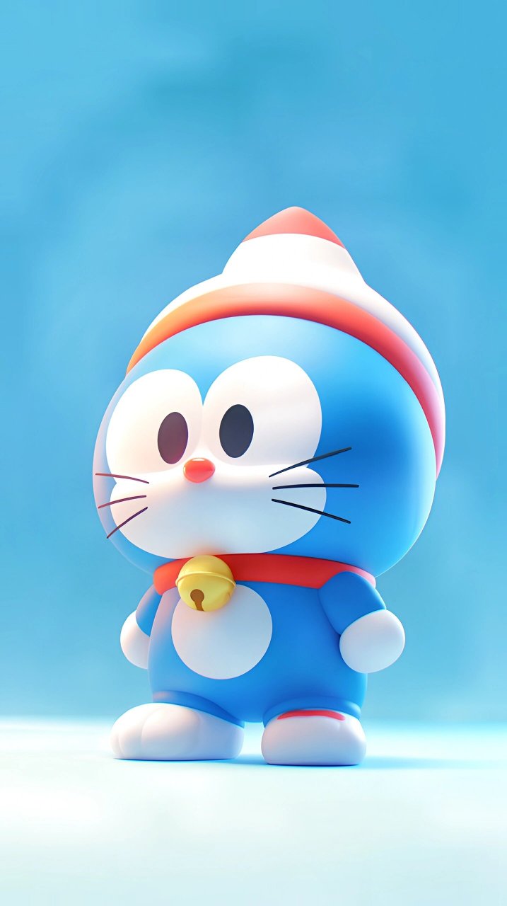 哆啦a梦|可爱的叮当猫壁纸头像 #时尚潮流# #简约# #线条画# #时尚穿